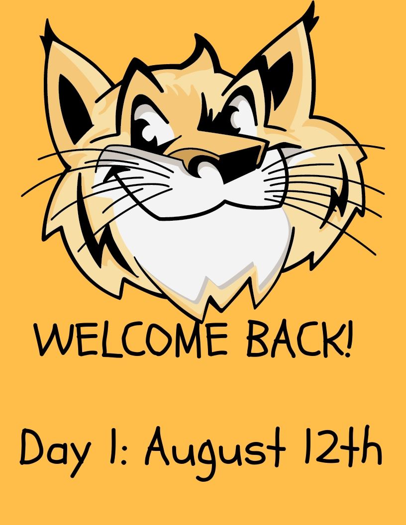 Day 1 for students- August 12th 2019 Day 1 for students- August 12th 2019